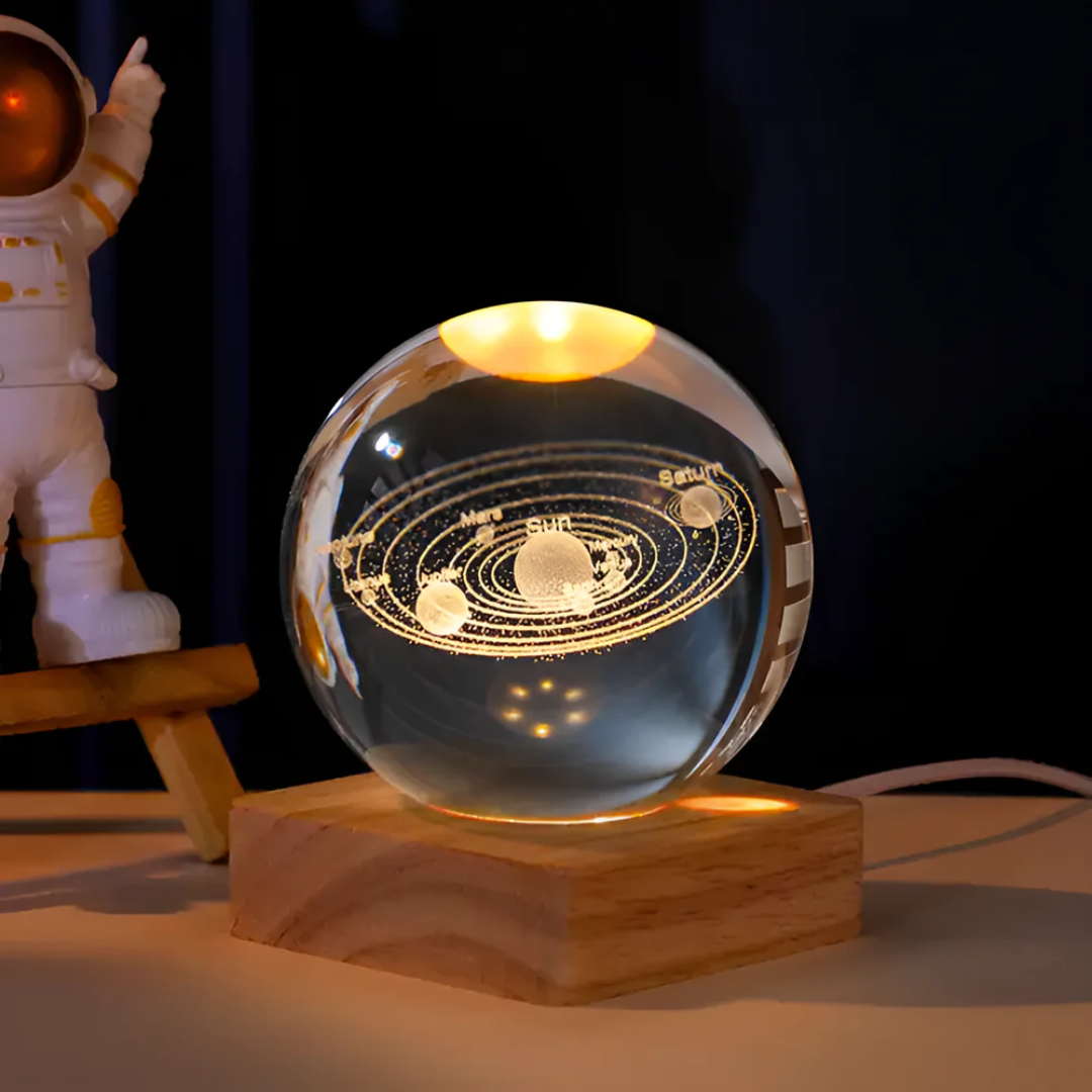 Magical LED Galaxy Table Lamp - Cordless Rechargeable Night Light
