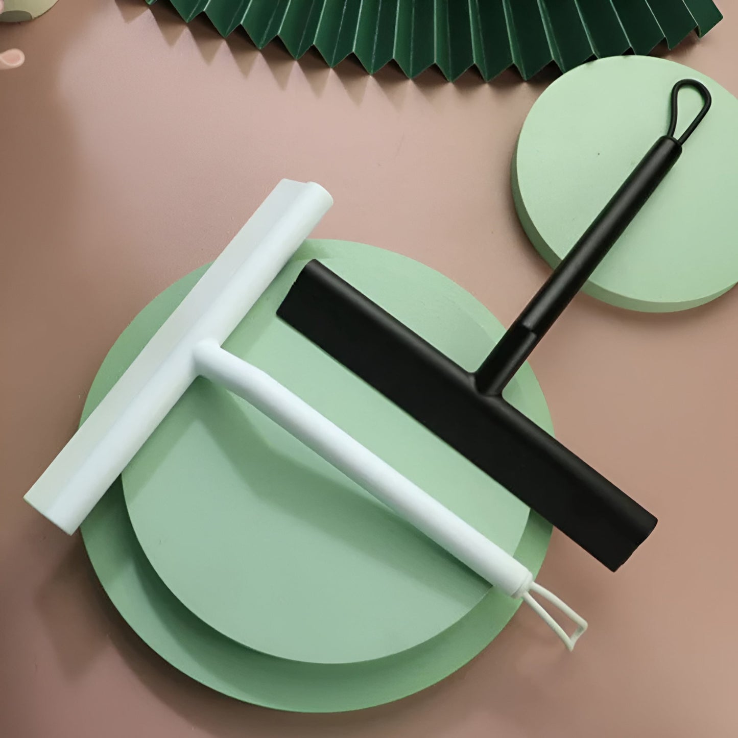 Sleek Silicone Shower Squeegee with Ergonomic Handle