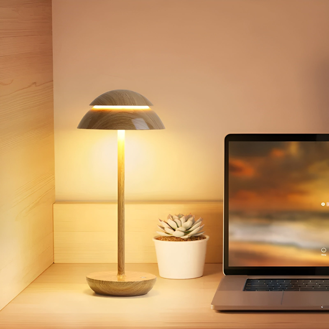 Wireless Rechargeable LED Table Lamp with Stylish Design