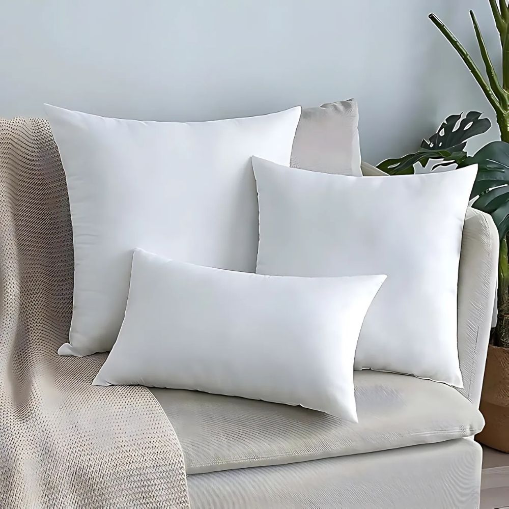 Plush Cotton Polyester Cushion Insert