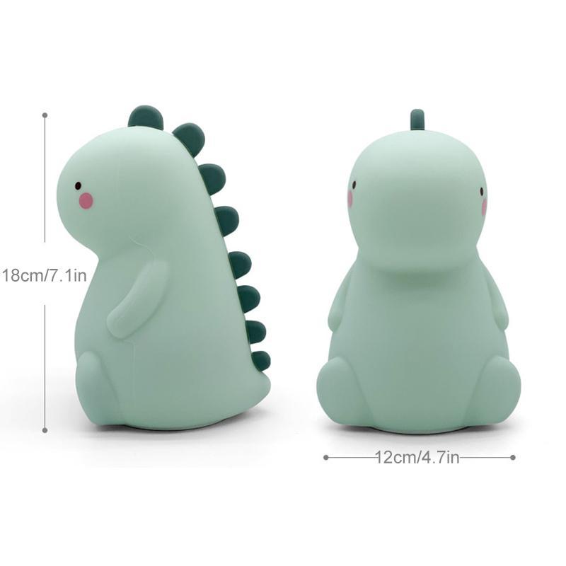 Rechargeable Color-Changing Dinosaur Night Light