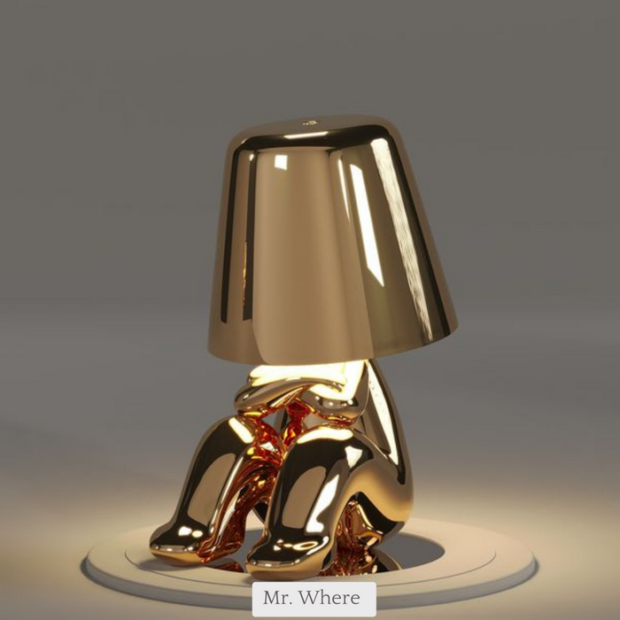 Rechargeable LED Table Lamp with Dimmable Warm White Light