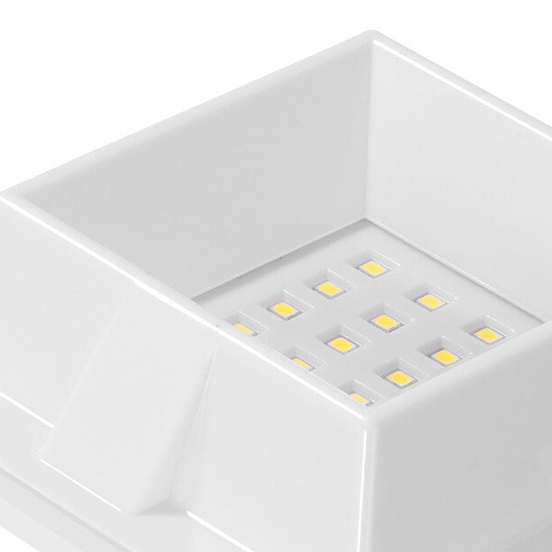 Solar UFO Outdoor LED Wall Light - Modern Aluminum Design