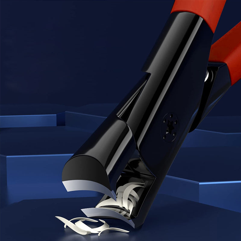 Ergonomic Stainless Steel Nail Clipper with Double-Sided File
