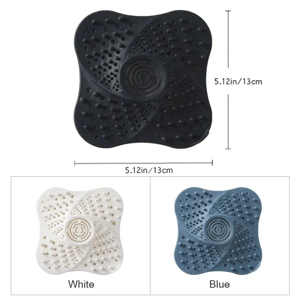 Spiral Shower Drain Hair Catcher with Suction Cups