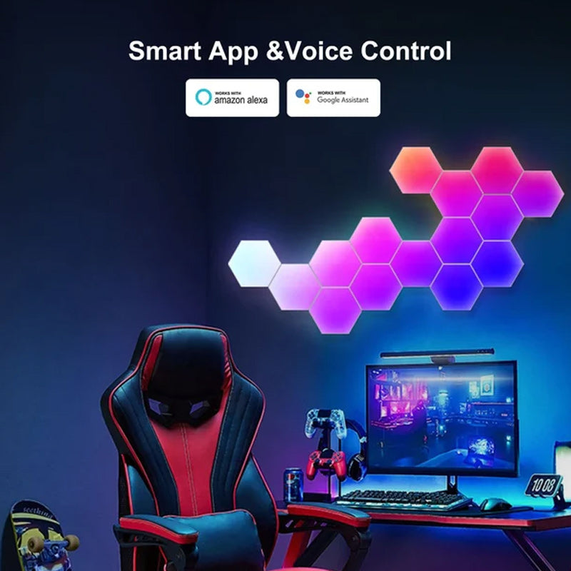 DIY Modular Touch-Sensitive Night Light with Music Sync and App Control