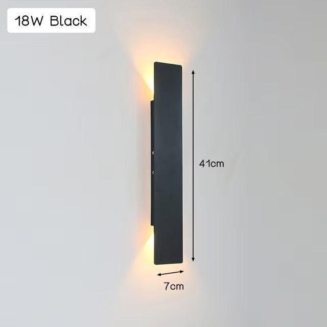 Weatherproof Aluminum LED Wall Lamp for Outdoor Use