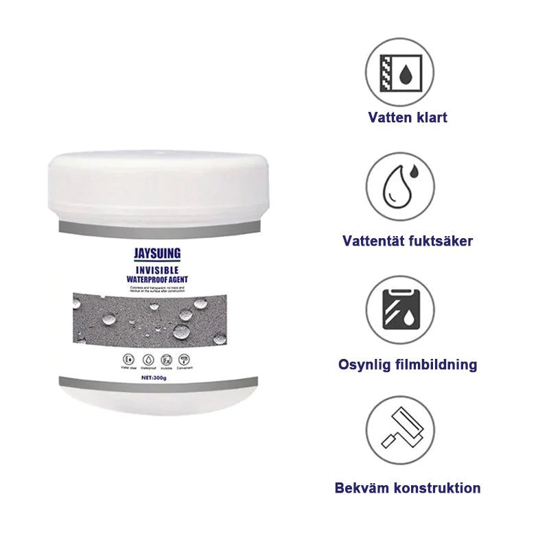 Clear Waterproof Rubber Coating for All Surfaces