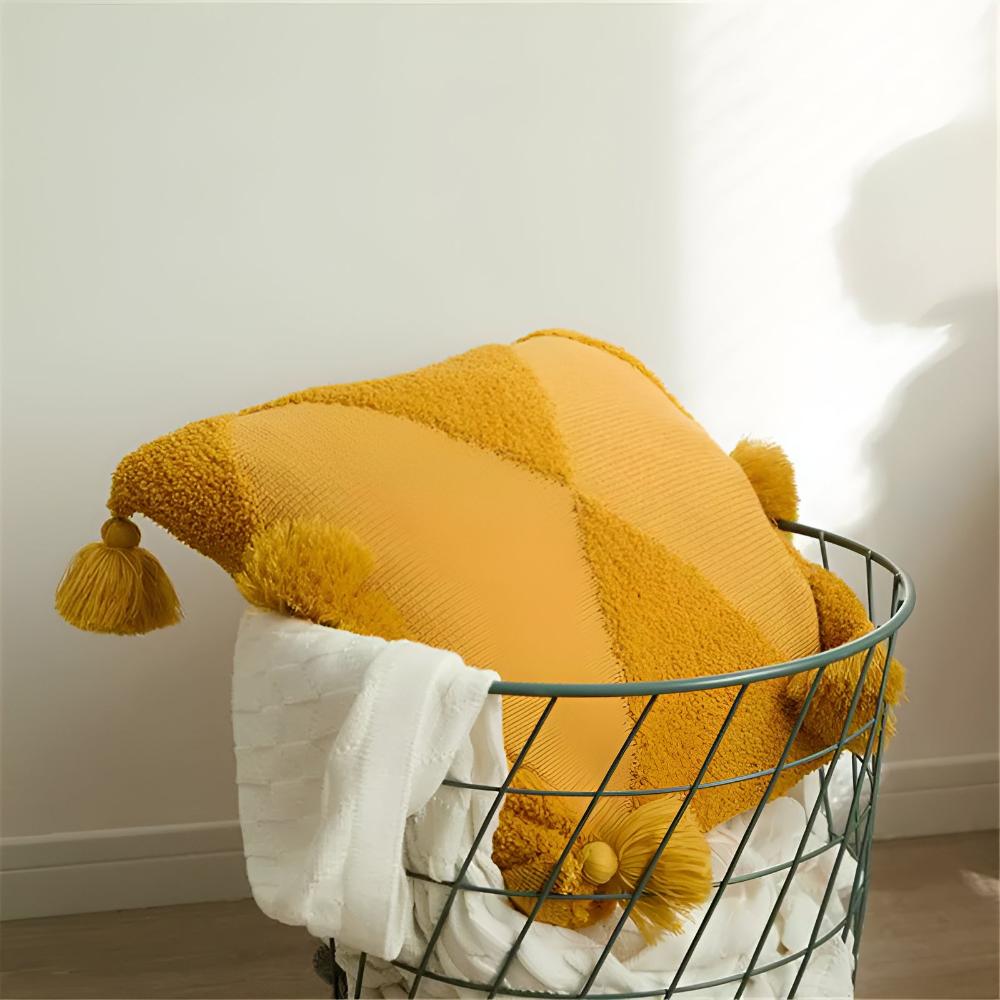 Tassel Touch Nordic Decorative Cushions