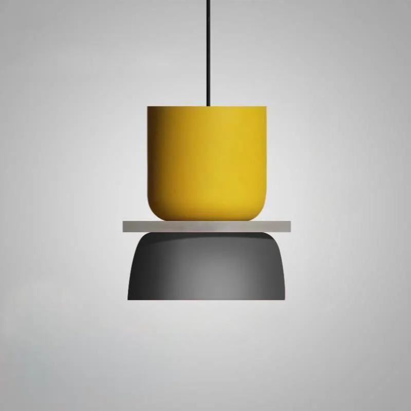 Scandinavian Macaron Pendant Lamp - Multicolored Nordic Design