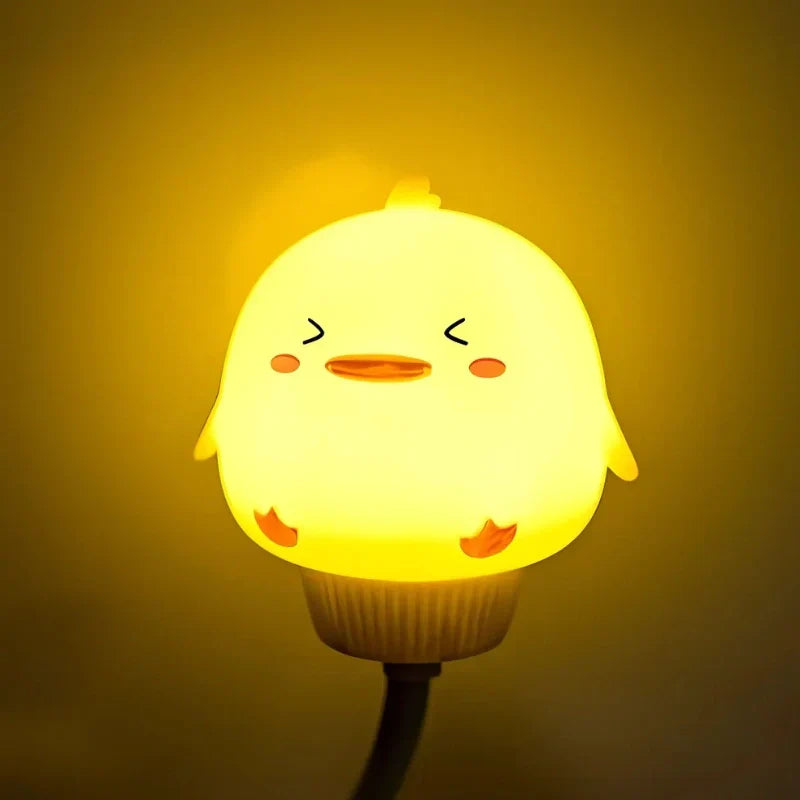 Cute Animal Night Light with Remote Control
