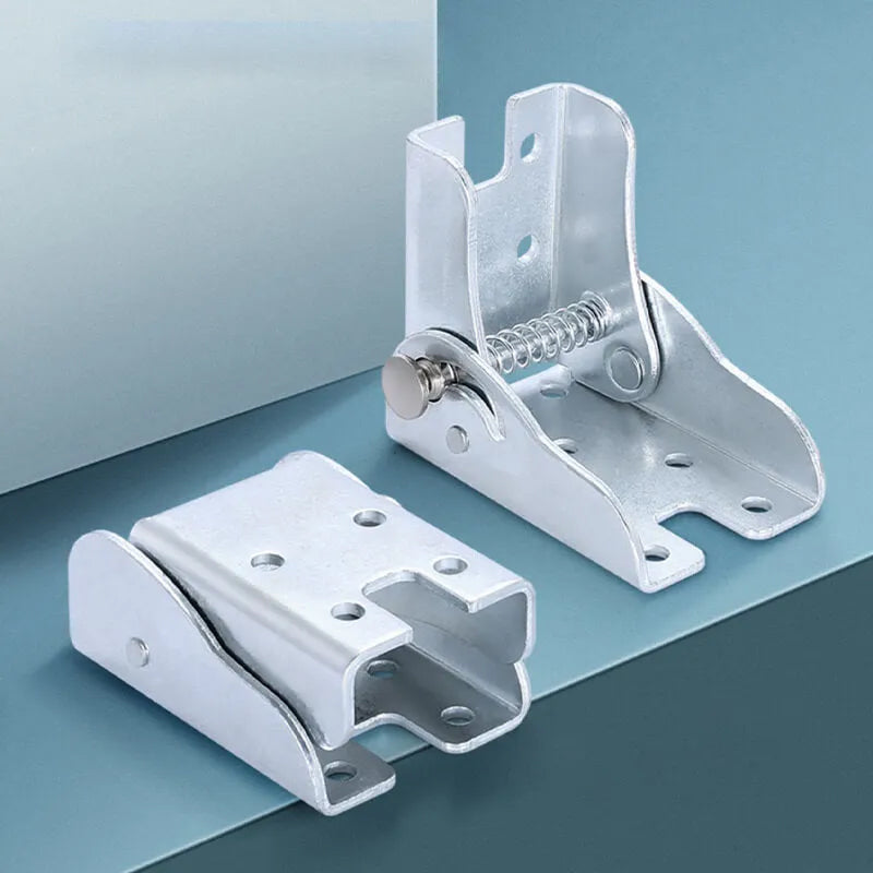 90 Degree Self-Locking Folding Hinge in Steel