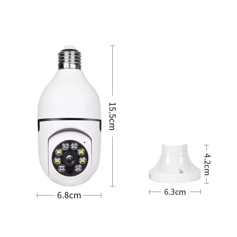 Wireless Wi-Fi Security Camera with Motion Detection and Night Vision