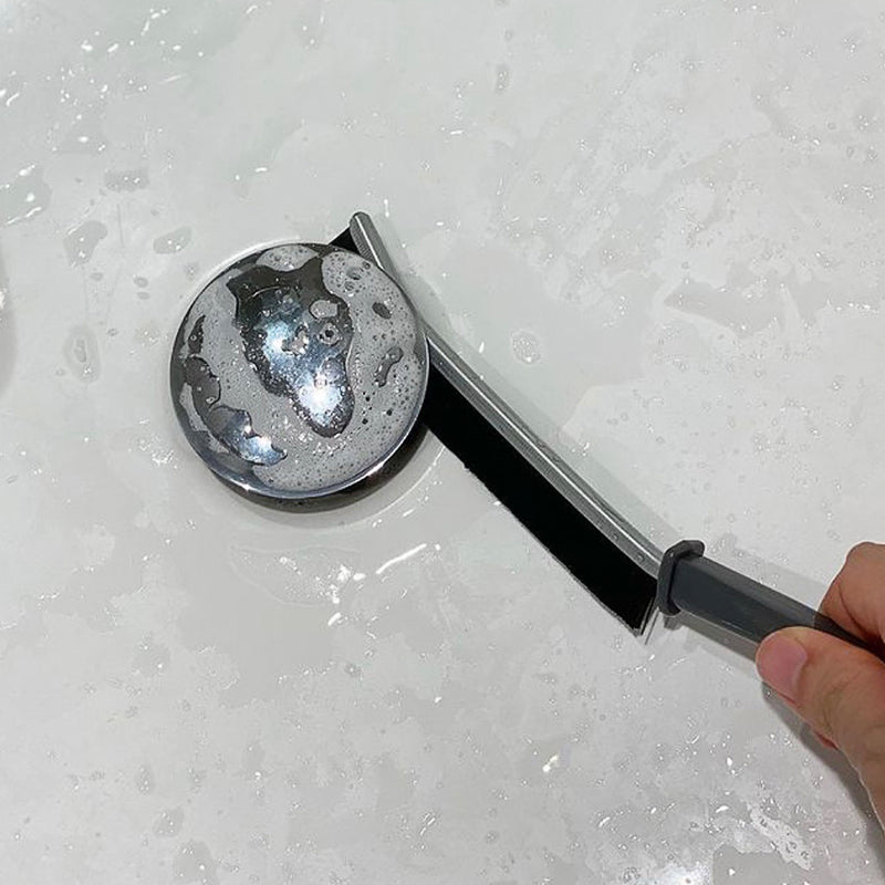 Crevice Cleaning Brush with Ergonomic Handle and Sturdy Bristles