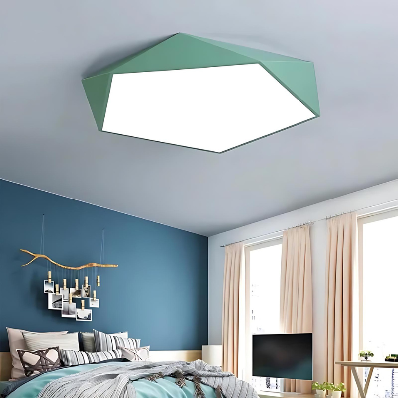 Dimmable Adjustable LED Ceiling Light with Remote Control