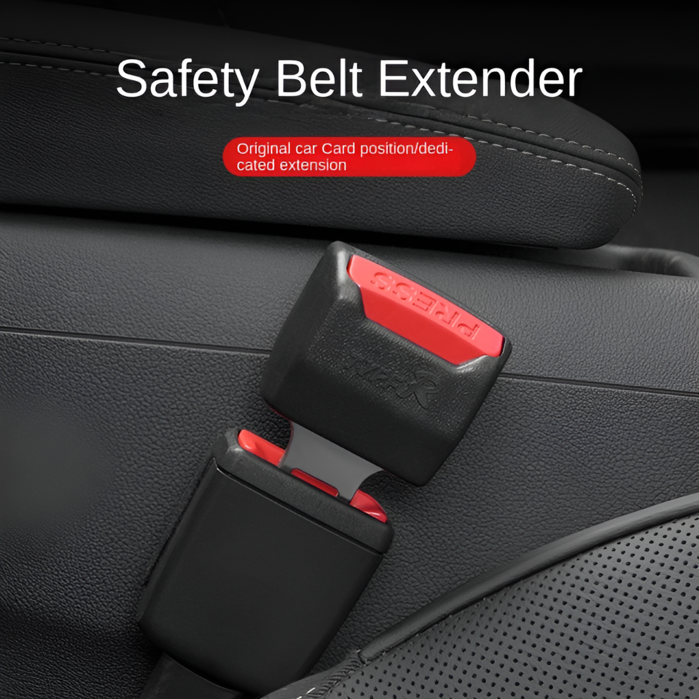 Universal Car Seat Belt Extenders 2-Pack for Extra Comfort and Safety
