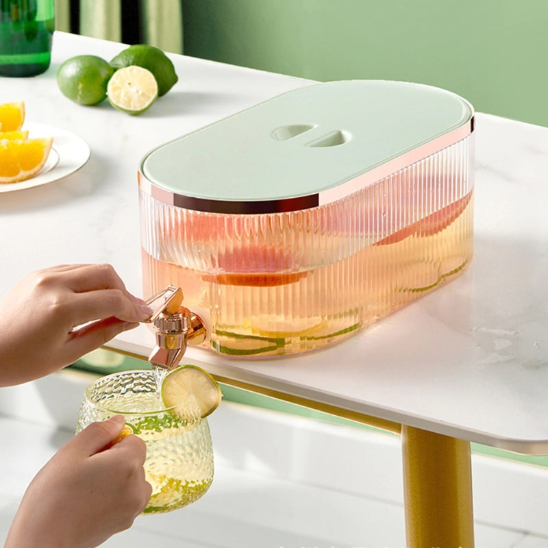 5.3 Liter Modern Beverage Dispenser with User-Friendly Faucet