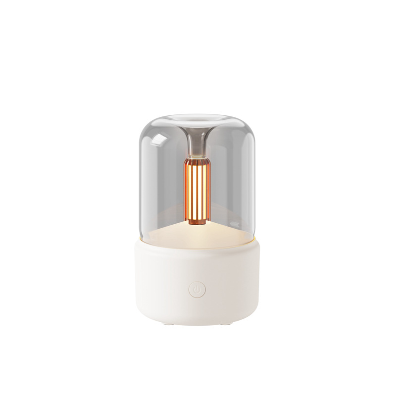 Retro Air Humidifier and Night Light with Aromatherapy Function