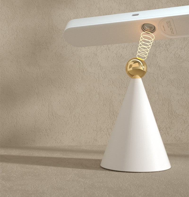 Geometric 3D Folding Table Lamp with Magnetic Design