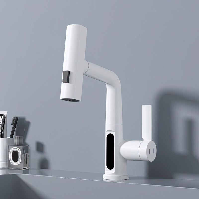 Smart Faucet with LED Temperature Display and 360° Swivel