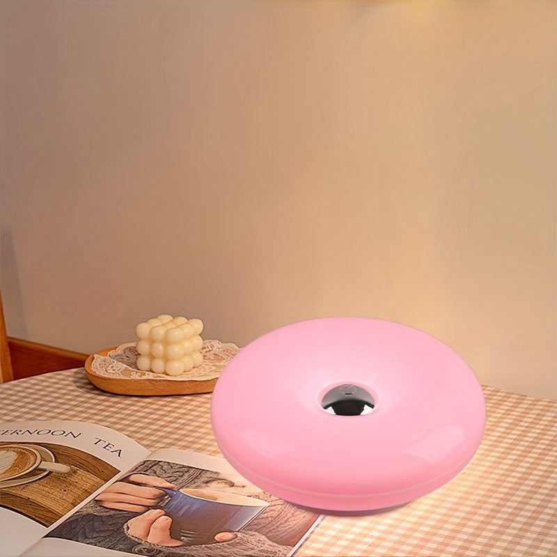 Modern Donut Rechargeable LED Wall Light with Touch Control