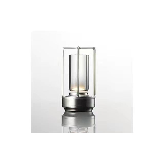 Cordless Dimmable Aluminum Table Lamp - Rechargeable Touch Light