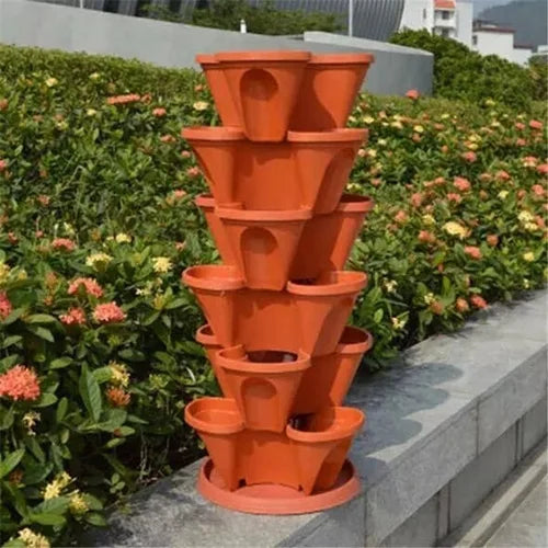 Vertical Garden Planter System - Space-Saving PlantStack