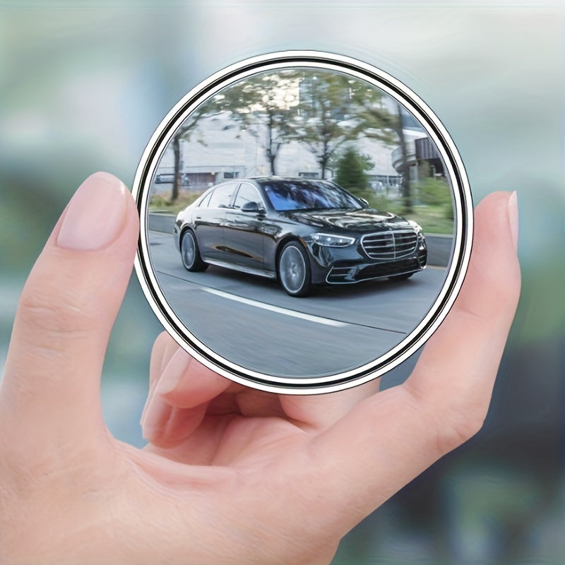 Wide-Angle Blind Spot Mirrors with 360° Adjustable Design
