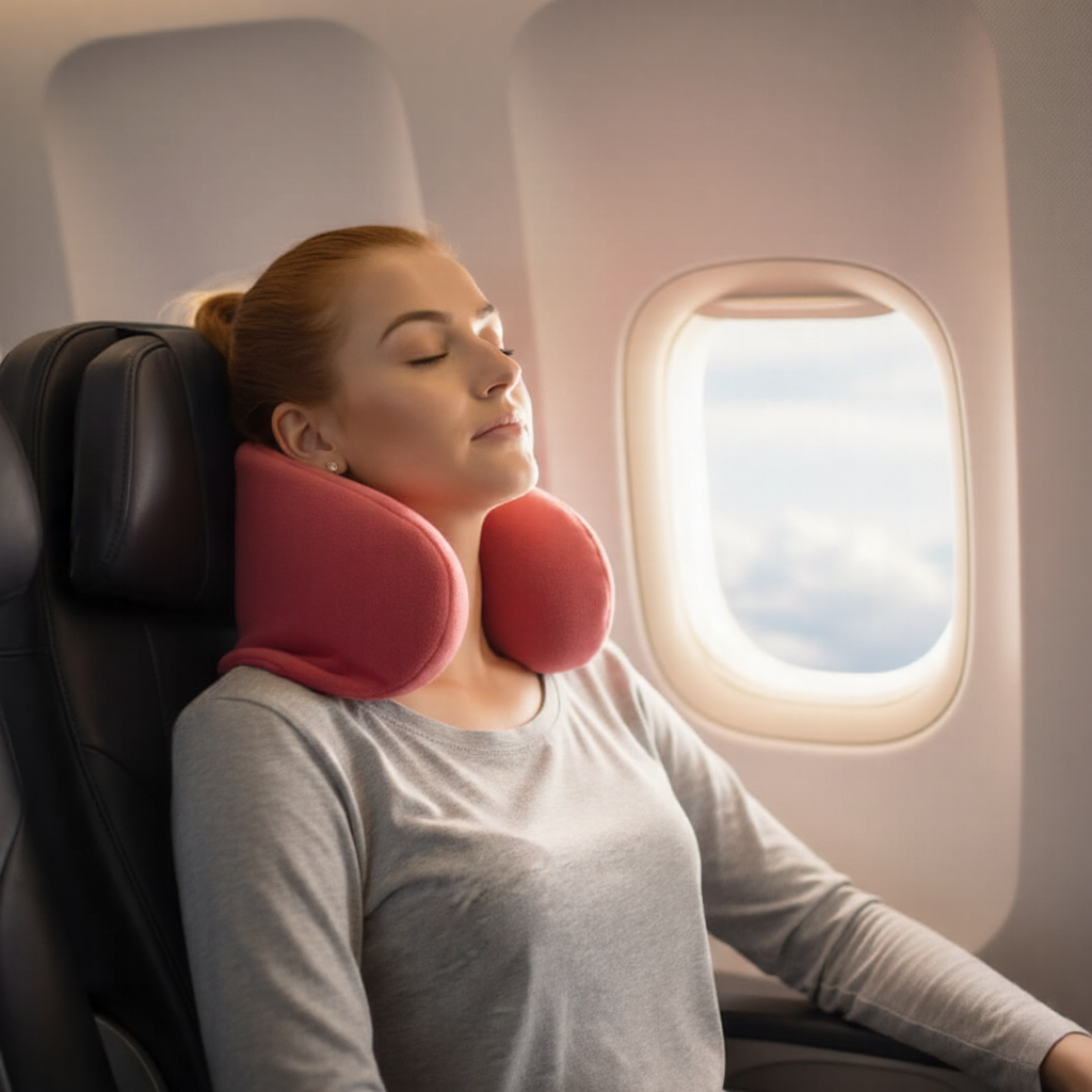 Wrap Travel Neck Pillow for Upright Support