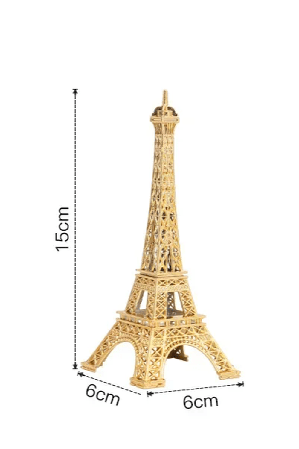 Metal Eiffel Tower Figurine