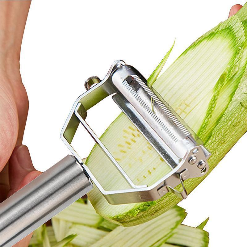 Stainless Steel Multifunctional Vegetable Peeler and Julienne Cutter