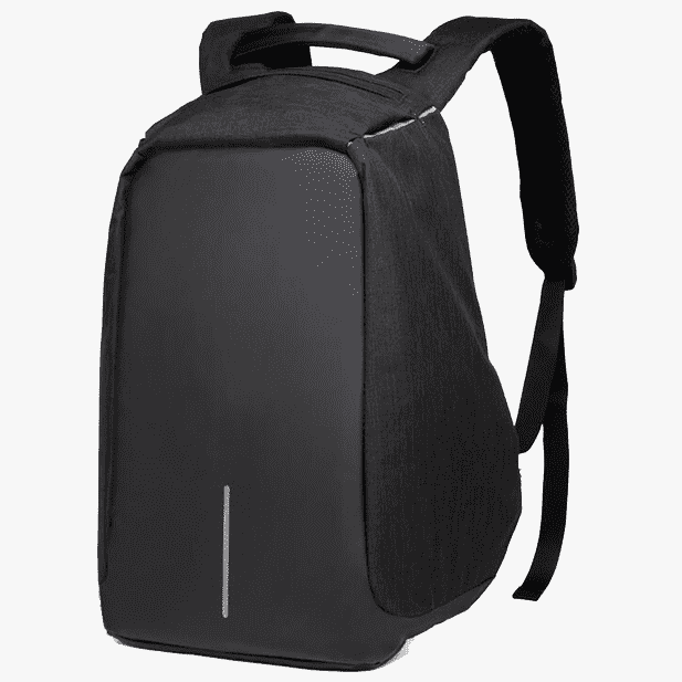 Anti-Theft USB Charging Backpack with Water-Resistant Fabric