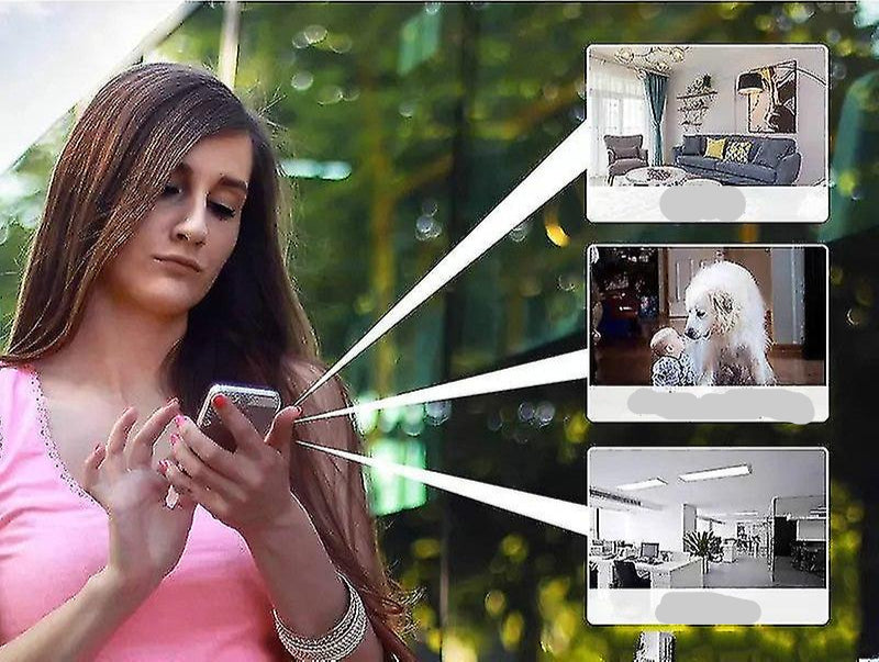 1080P Mini WiFi Security Camera with Night Vision and Motion Detection