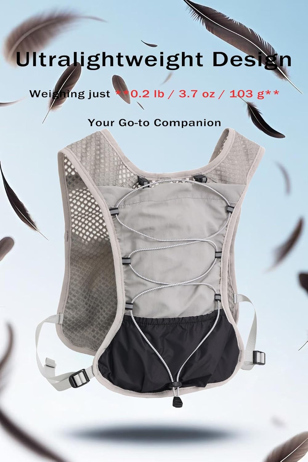 Ultra-Light Hydration Running Vest with 2L Bladder