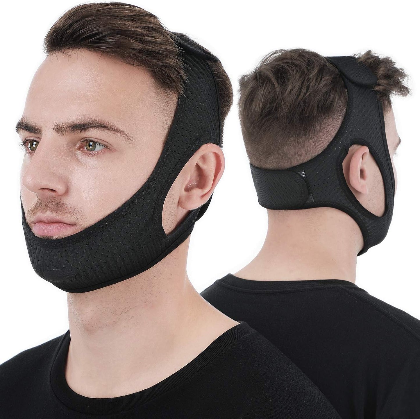 Adjustable Anti-Snoring Chin Strap for Sleep Apnea