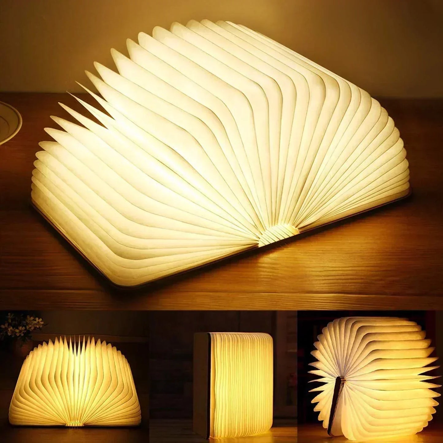 Rechargeable LED Book Lamp with Sensor Control