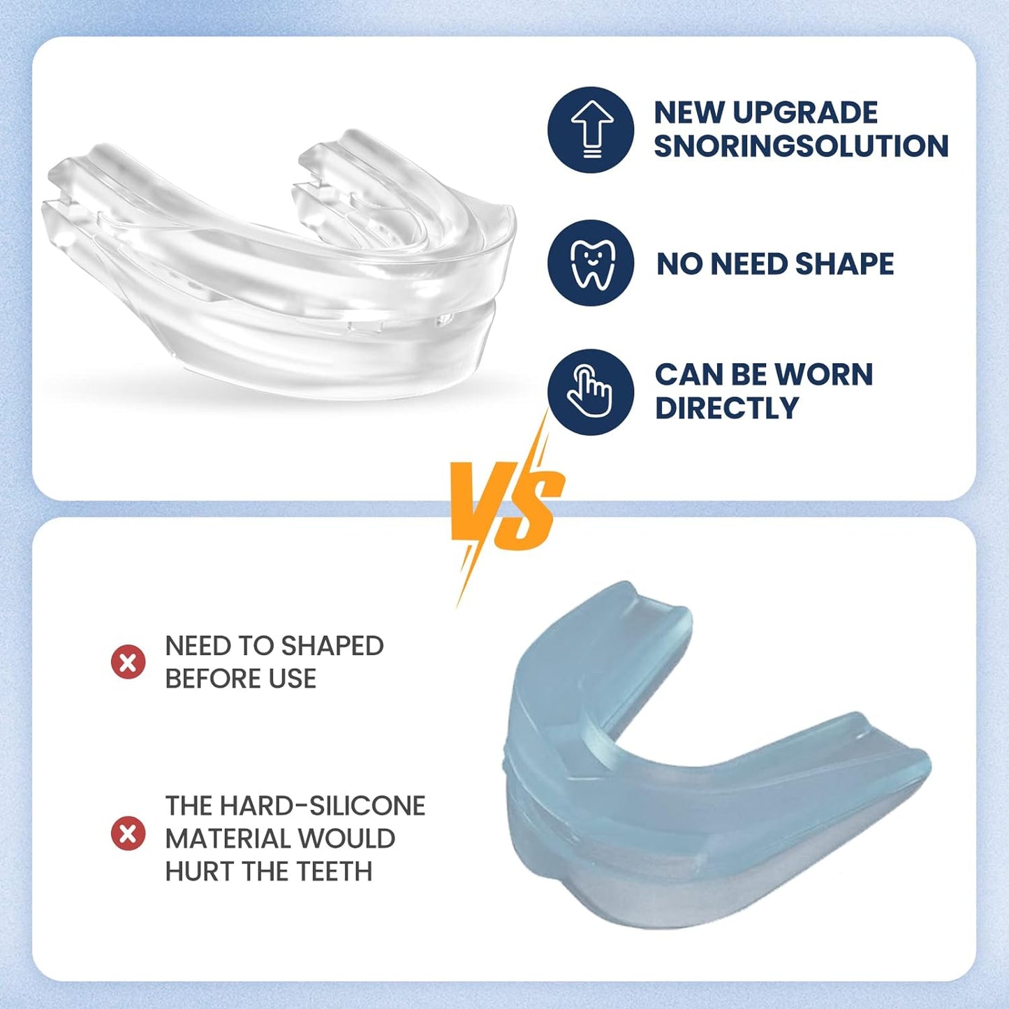 Custom Fit Anti-Snoring Sleep Apnea Mouth Guard