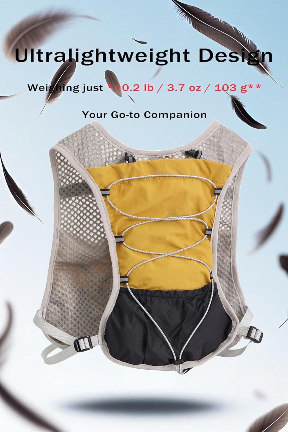 Ultra-Light Hydration Running Vest with 2L Bladder