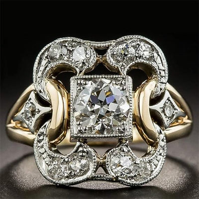 Luciara - Starlight Blossom Ring