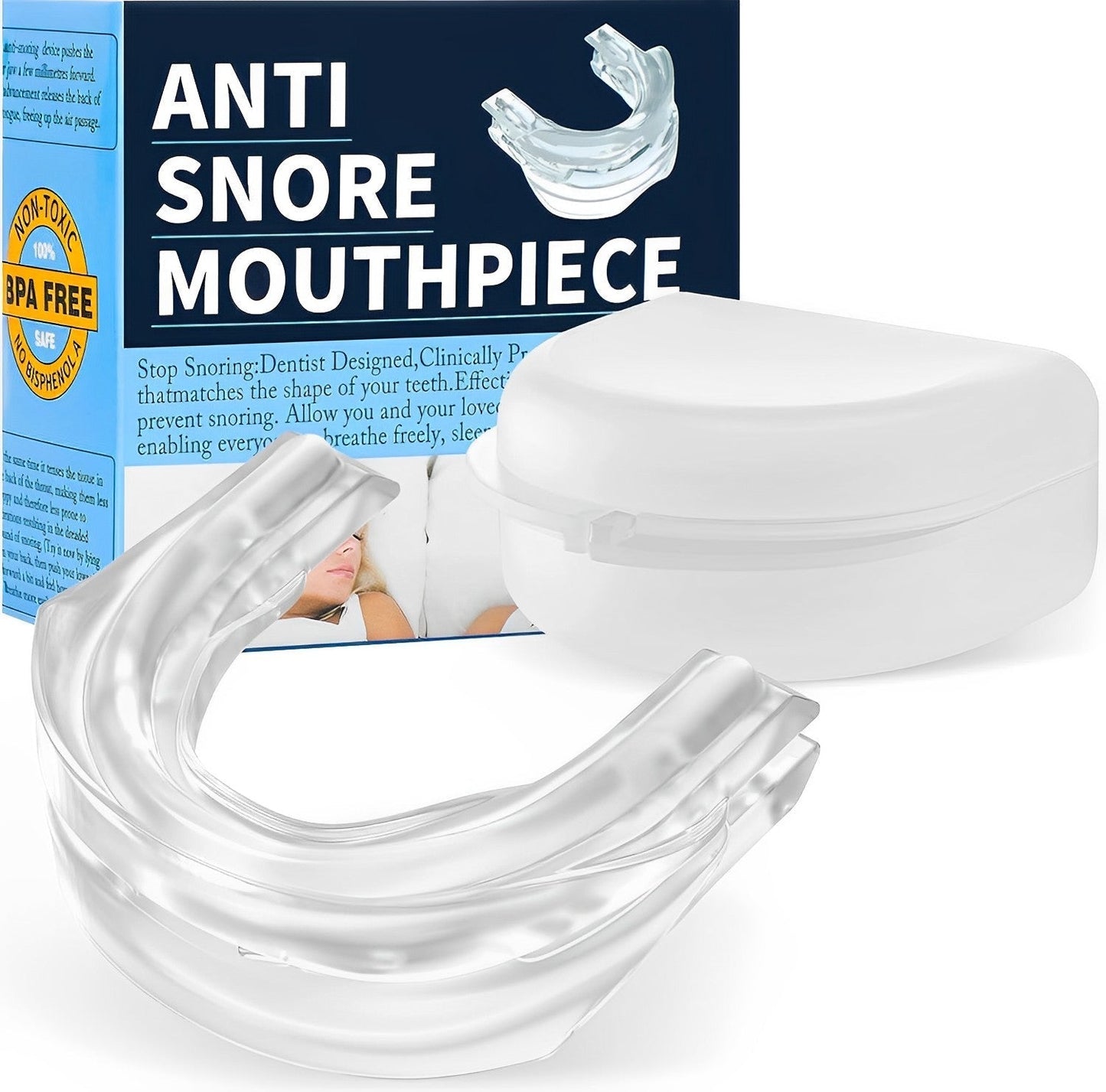 Custom Fit Anti-Snoring Sleep Apnea Mouth Guard
