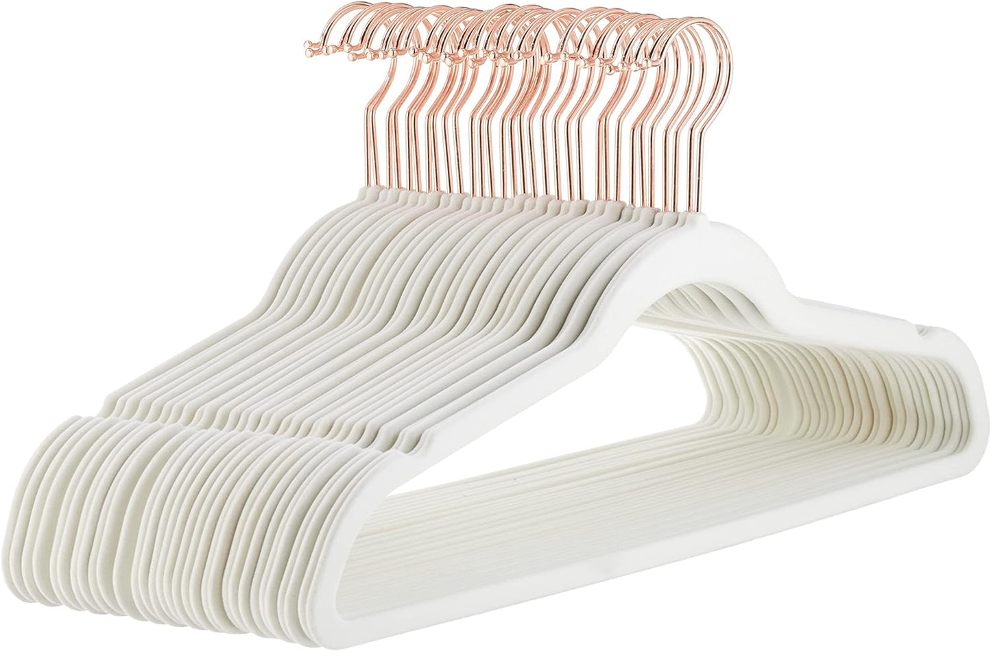 Velvet Non-Slip Slim Clothes Hangers - Space-Saving Organizer