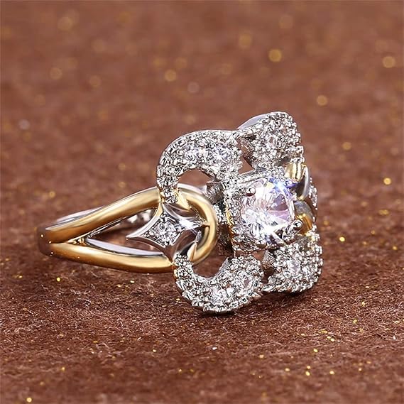 Luciara - Starlight Blossom Ring