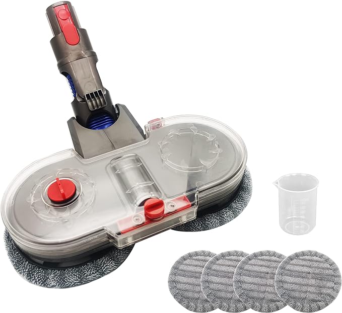 Slim Electric Mop Head for Hardwood, Tile, and Laminate Floors