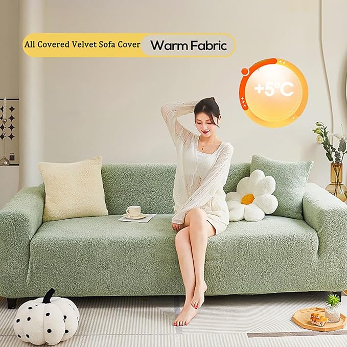 CushGuard Non-Slip Sofa Cover for Stain Protection