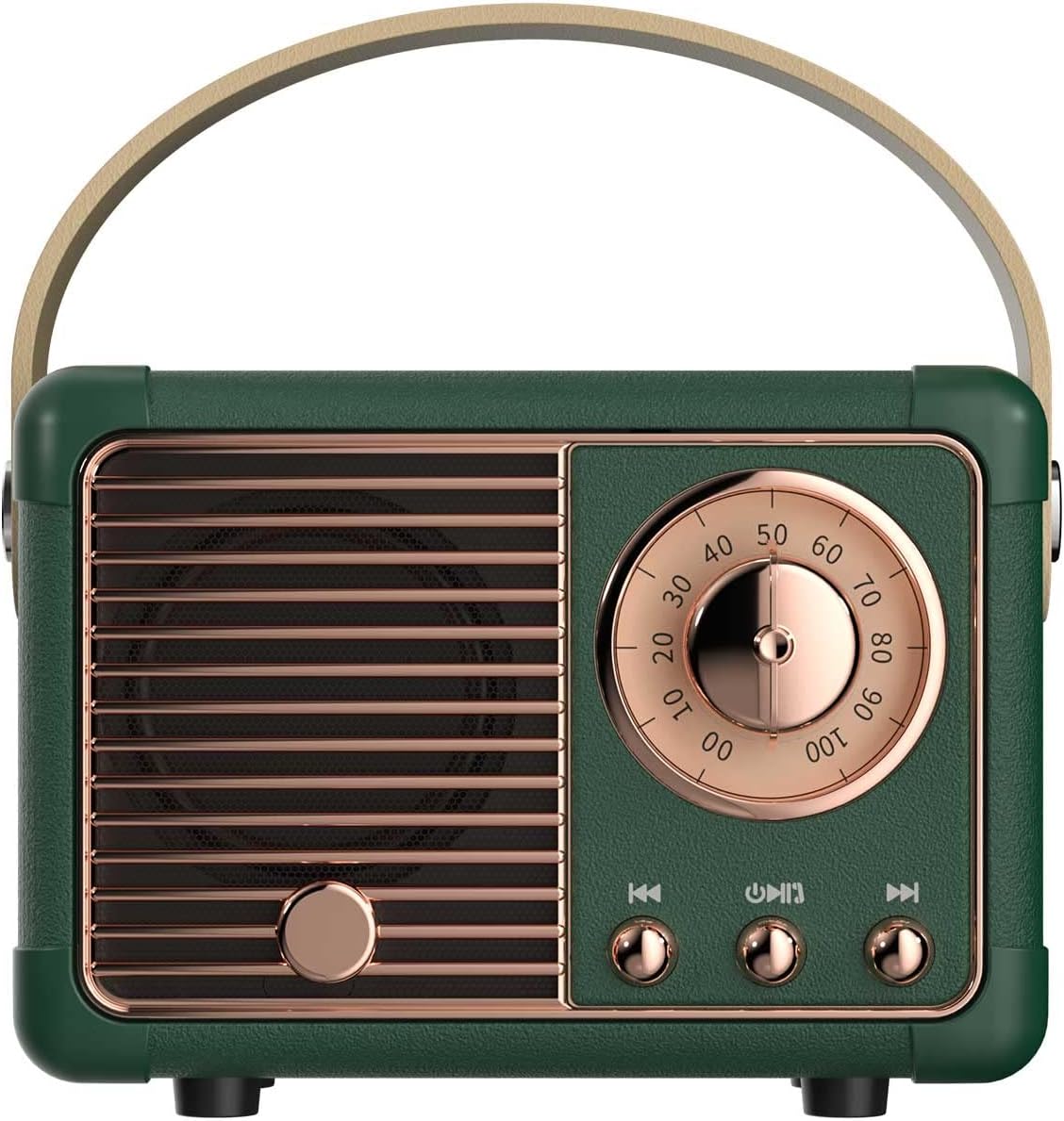 Retro Bluetooth Speaker with Vintage Design and Superior Sound Quality