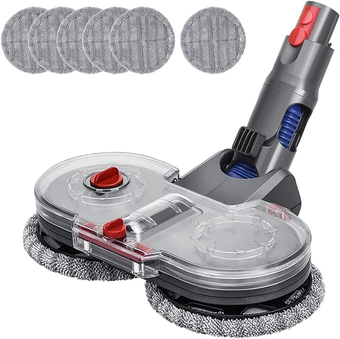 Slim Electric Mop Head for Hardwood, Tile, and Laminate Floors