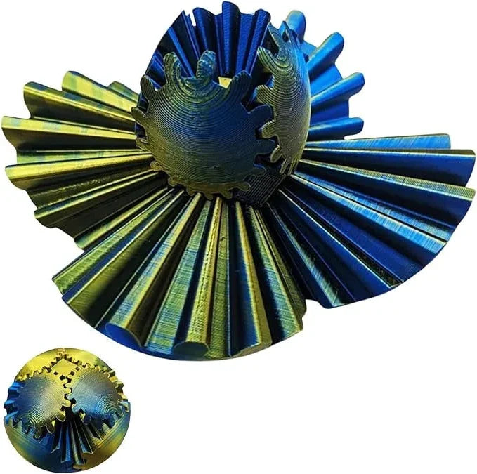 Steampunk Gear Ball Fidget Toy for Stress Relief