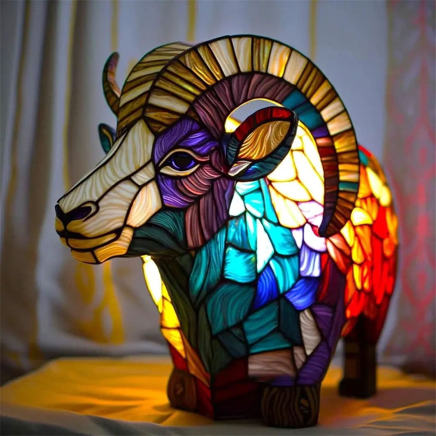 Dog-Shaped LED Table Lamp in Matte Black, Brushed Gold, or Sleek Silver