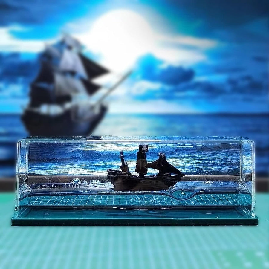 Unsinkable Acrylic Ship Decorative Piece