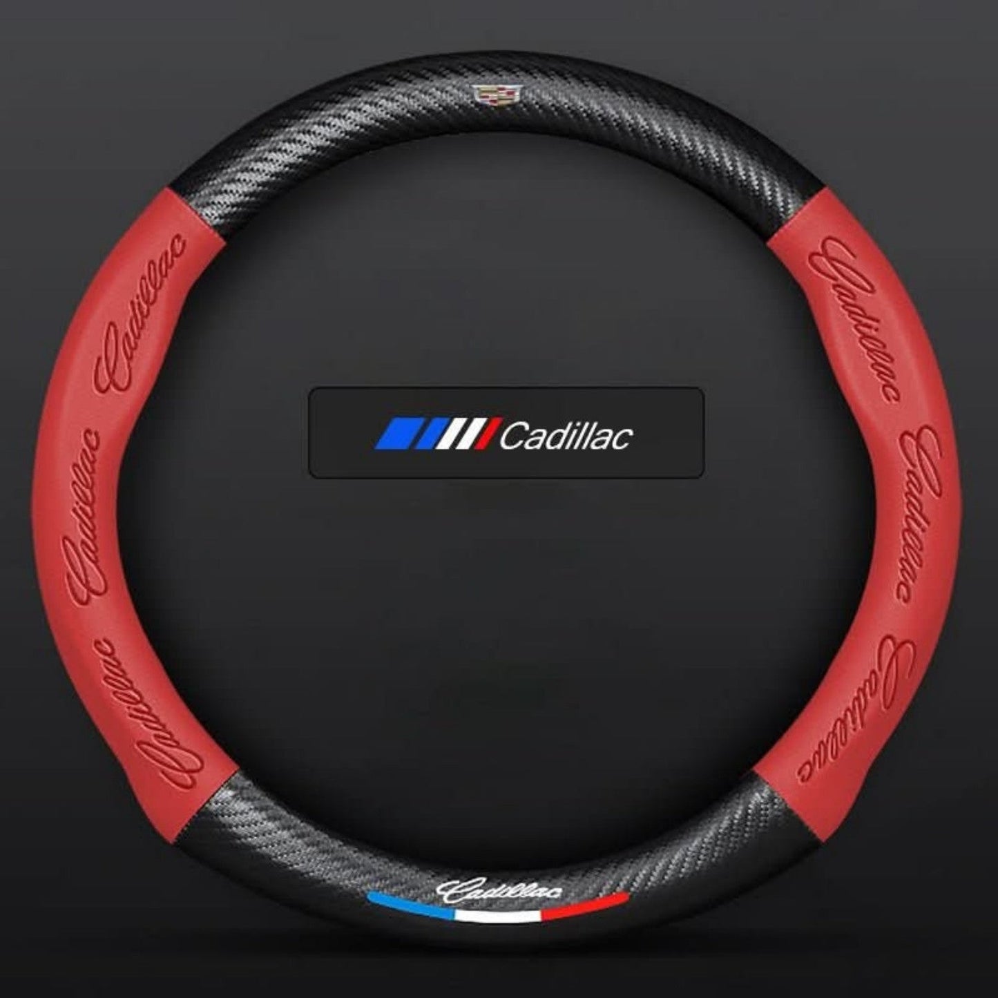 Breathable Anti-Slip Synthetic Leather Steering Wheel Cover